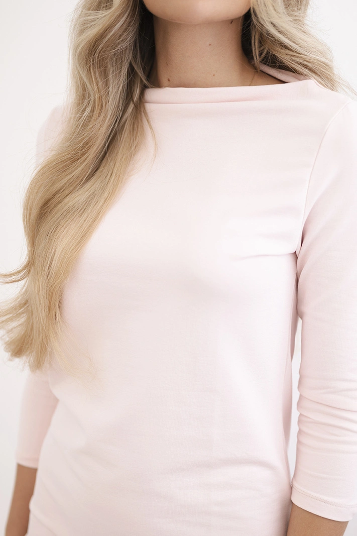 Klassisches Kleid puderrosa