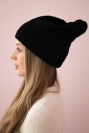 Women's cap Liliana K375 black