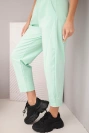 Summer Punto pants with pockets mint