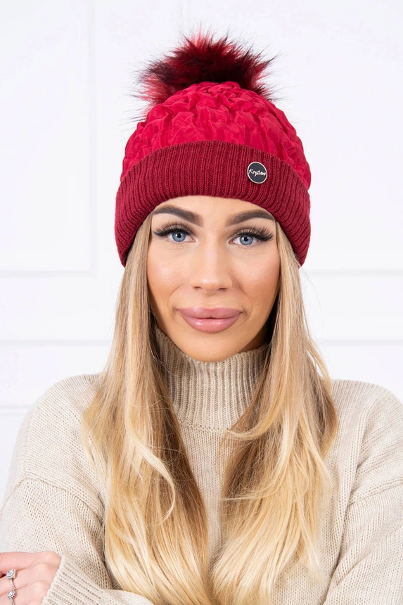 Cap K160 burgundy