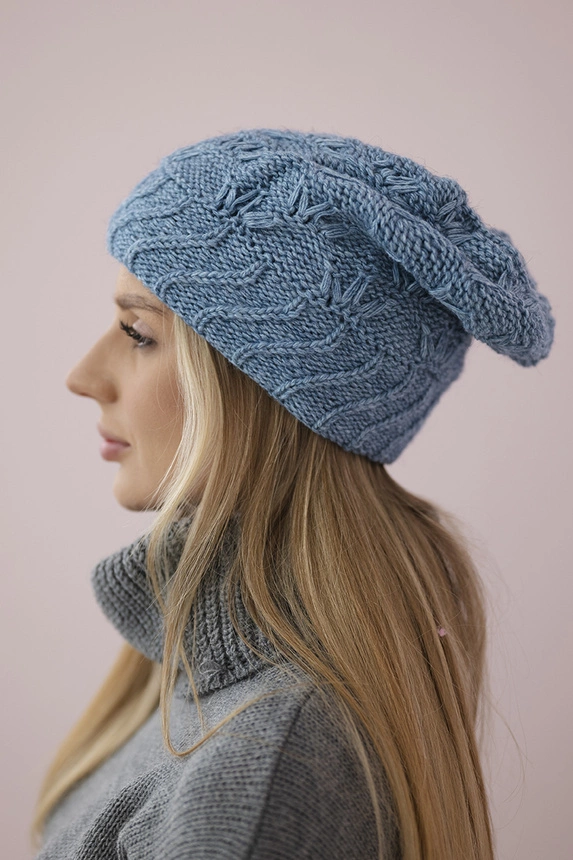 Damenmütze Dagmara K332 light denim