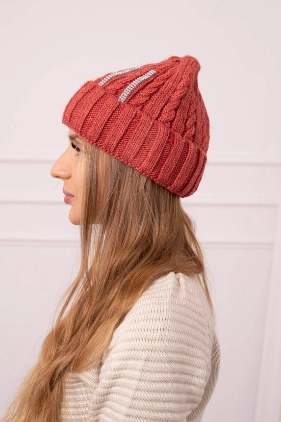 Moteriška kepurė Selena K384 red