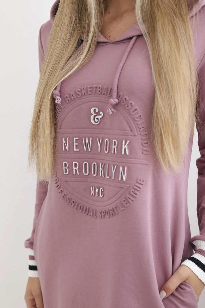 Dress Brooklyn dark pink