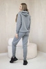 Pullover-Set Sweatshirt + Hose dunkelgrau
