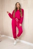 Viskose-Set Sweatshirt + Hose Fuchsia