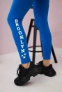 "Brooklyn" rugiagėlių spalvos kelnės su antblauzdžiais
