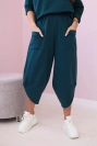 Cotton sweatshirt pants set nautical