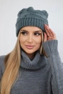 Nastia Damenmütze K373 dunkelgrau