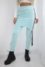 Pants/Suit with selfie lettering mint