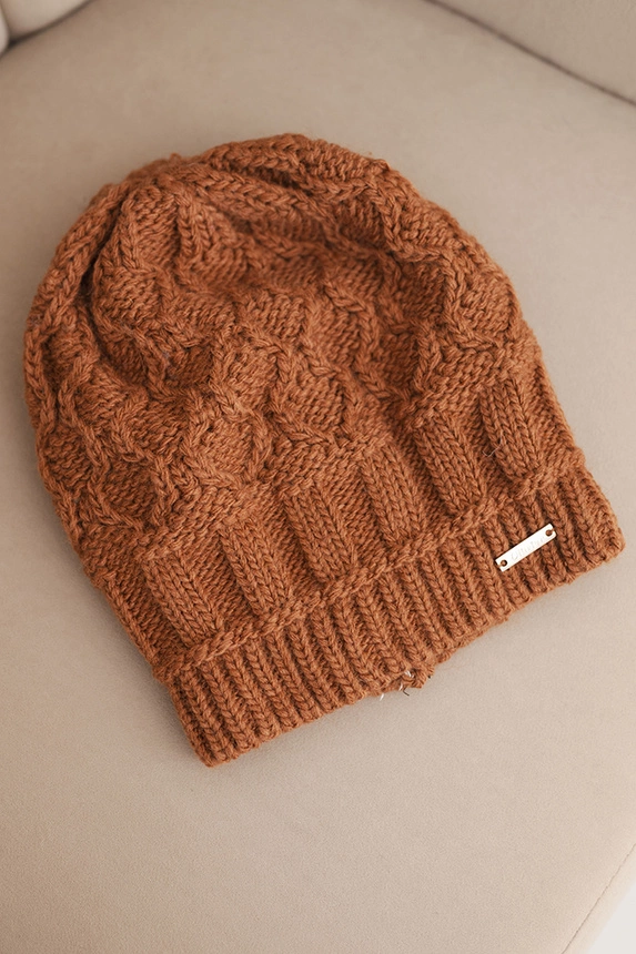 Marta K231 hat with fleece camel