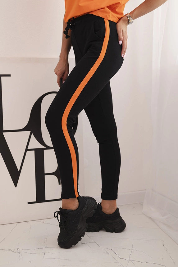 Musselin-Set Bluse + Hose Hellrosa