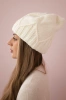 Women's cap Liliana K375 ecru