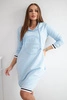 Brooklyn blaues Kleid