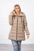 Quilted winter jacket FIFI Cindy  beige