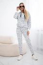 Set with print white