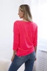 Bluse Casual rosa neon