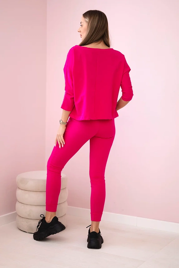 Sada s potiskem Queen fuchsia