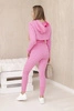 Set with wide cuffs light pink