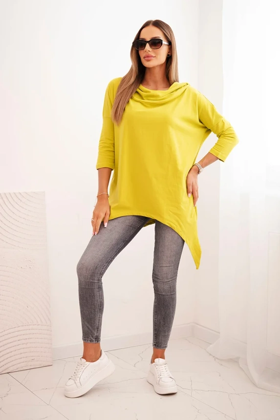 Sweatshirt mit Kiwi-Flügel-Print