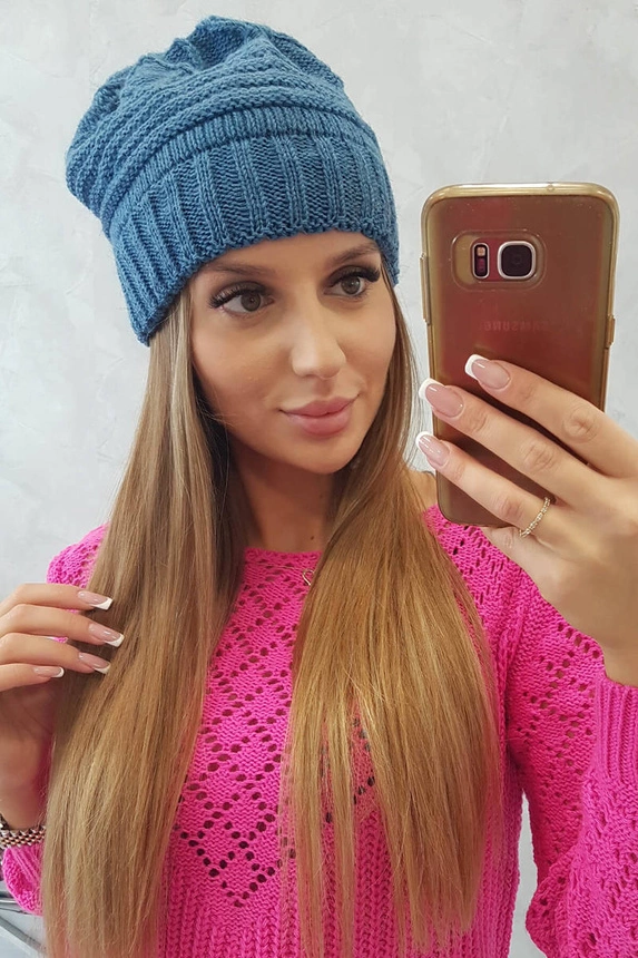 Moteriška kepurė Elora K336 denim