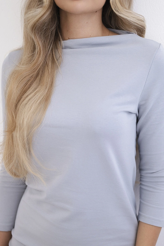 Klassisches graues Kleid