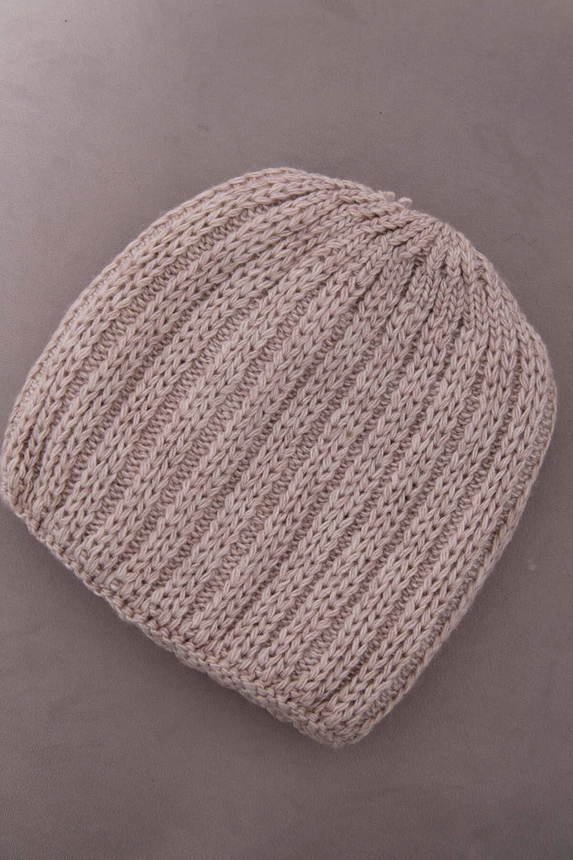 Women's cap Rebeka K345 beige