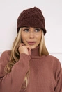Čapica с fleece Roma Bis K235 hnedá