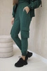 Set 3 in 1 sweatshirt + top + pants green