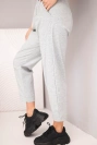 Spodnie z kieszeniami Summer Punto szary melanż