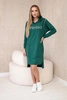 Dress with the inscription unlimited green