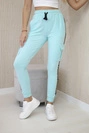 Pants cargo mint