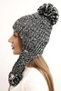 Women's earflap hat Emma K343 black