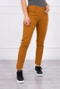 Senffarbene Denim-Hose