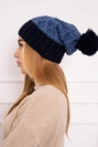 Milano vilnonė kepurė K203 denim+blue
