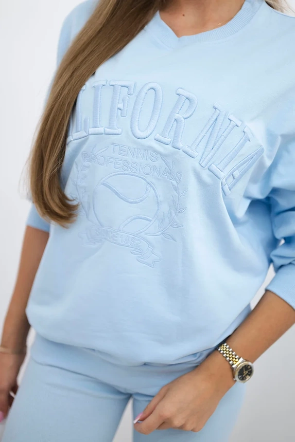 Cotton set California blue