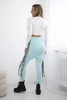 Pants/Suit with selfie lettering mint