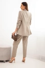 Elegant blazer and trousers set fango