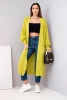 Sweater long cardigan pistachio