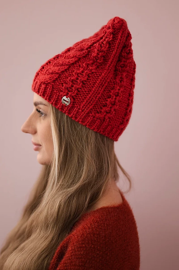 Čapica s fleece Rabbid K237 malina