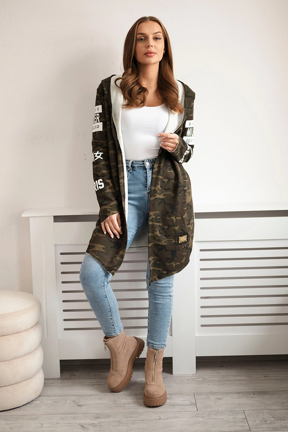 Jacke mit Moro-Schriftzug