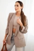 Elegante Blazer mit Revers fango