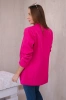 Bunda s klopou elegantní fuchsiová