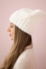 Women's cap Liliana K375 white