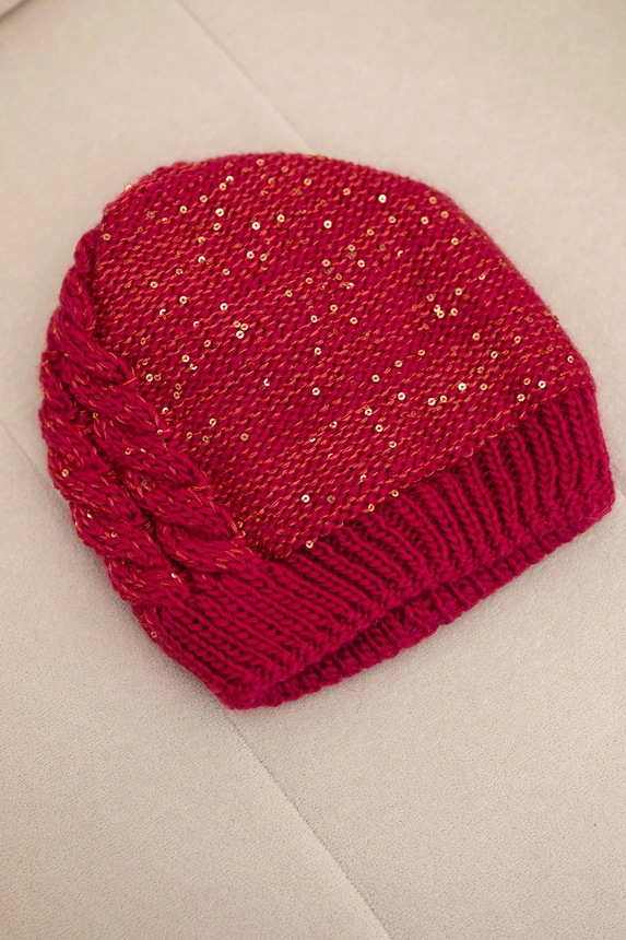 Damenmütze Amira K359 fuchsia