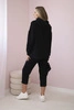 Set Punto Milano Winter hoodie + Hose schwarz