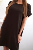 Dress with pockets brown
