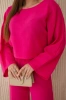 Mušelínová súprava blúzka + nohavice fuchsia