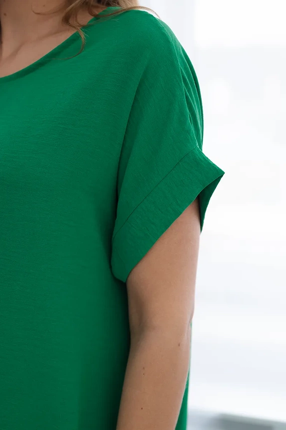 Dress with pockets green