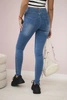 Light denim pants