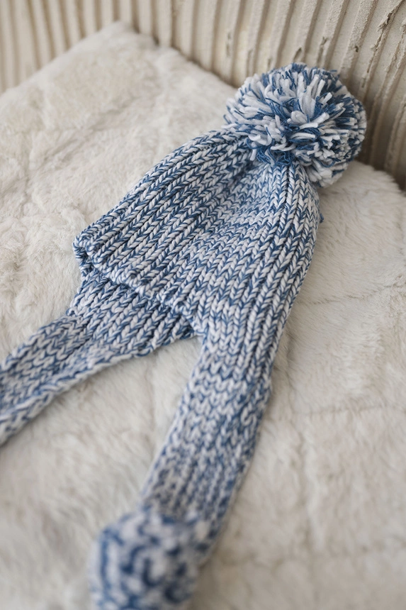 Dámská ušanka Emma K343 denim